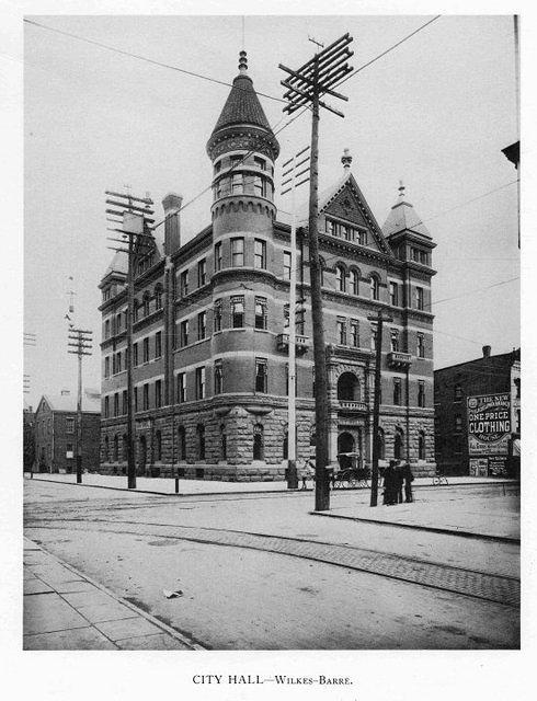 City hall in Wilkes-Barre