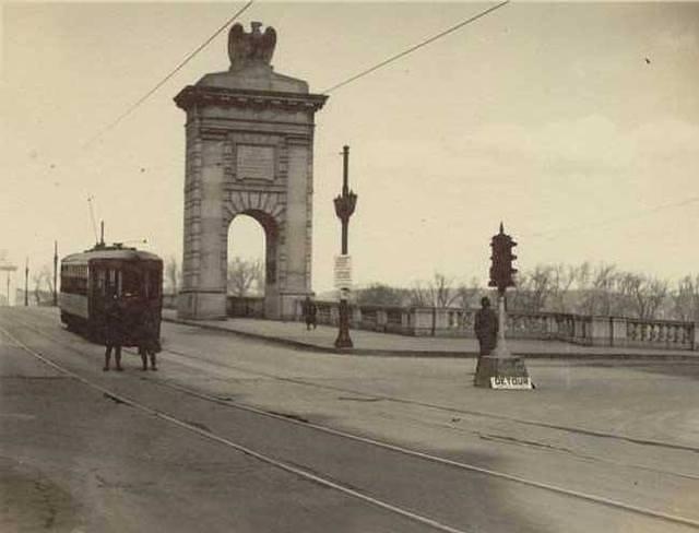 The Market Street Bridge, Wilkes-Barre. 1936