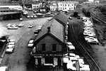 Taken from iron bridge looking to where Coopers is now